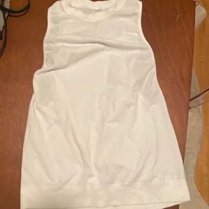 Varley white workout tank